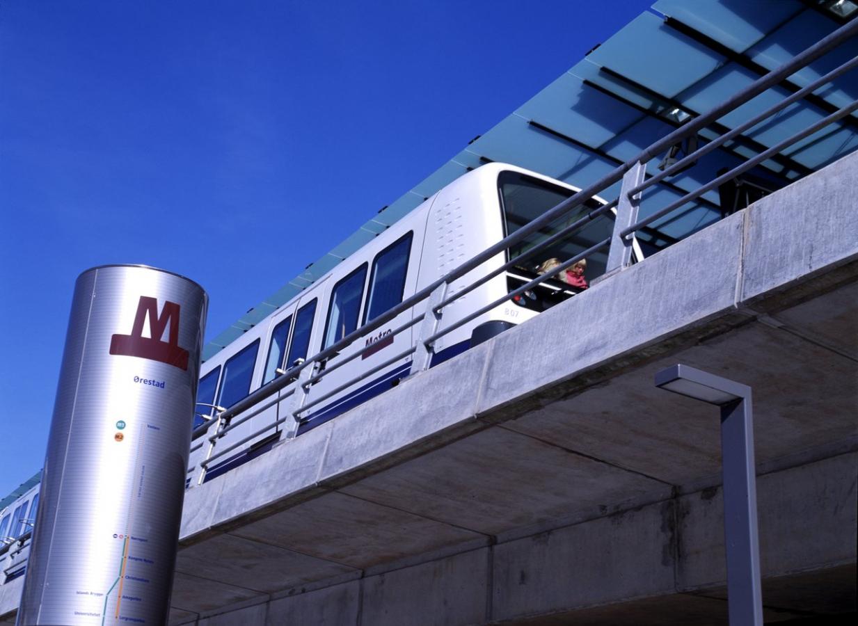 Metro line Copenhagen