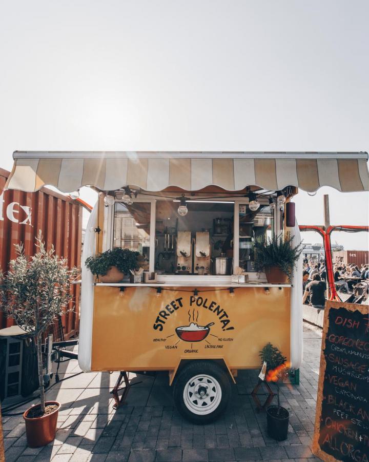 Reffen streetfood market in Copenhagen