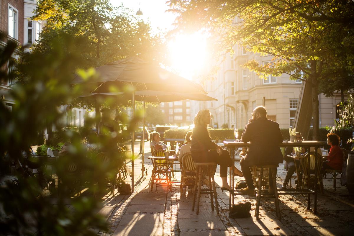 Victor Borges Plads in Østerbro, Copenhagen