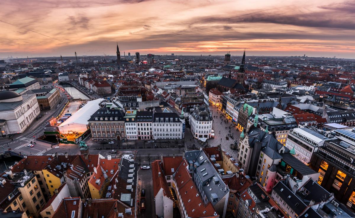 Copenhagen from the top