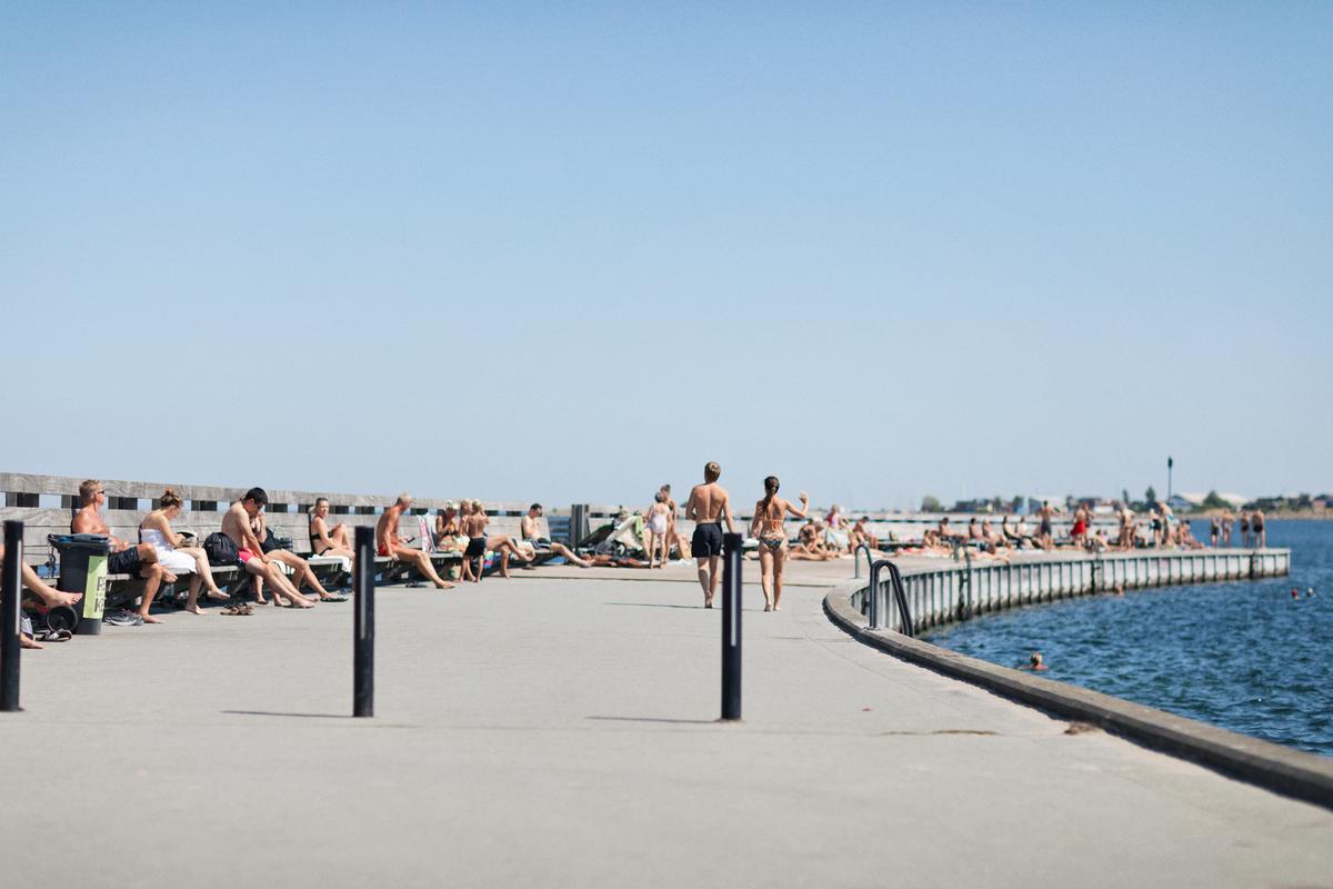 Svanemølle Beach in Copenhagen