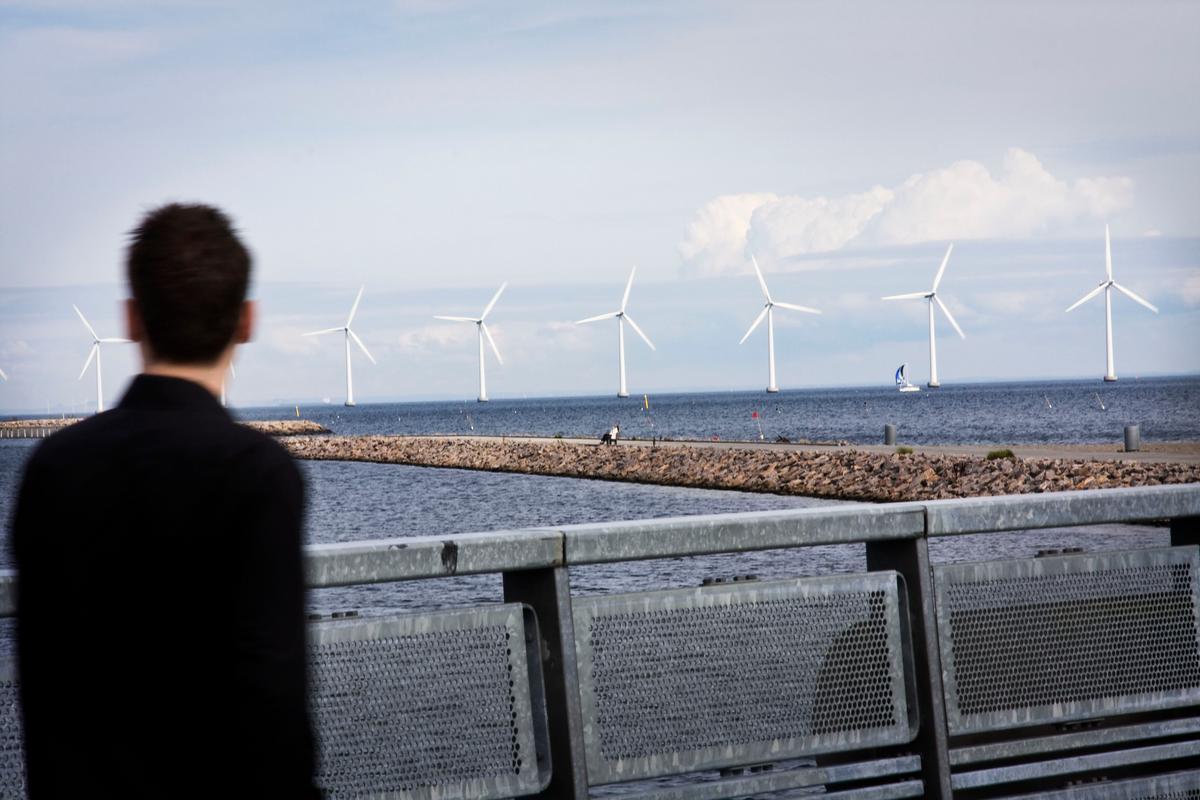 Windmills at Amager Beach