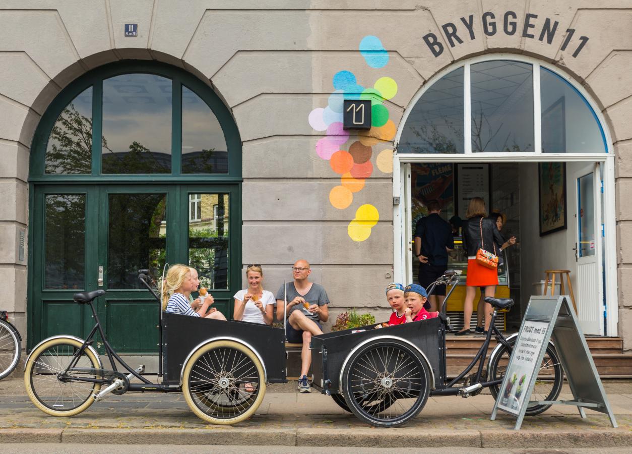 Cycling in Copenhagen