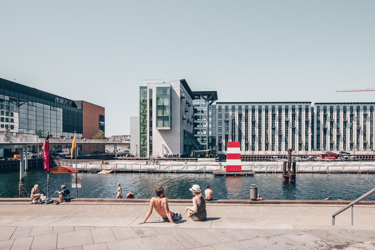 Harbour Bath next to Fisketorvet