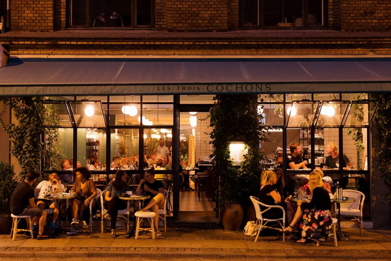 Restaurant Les Trois Cochons in Copenhagen