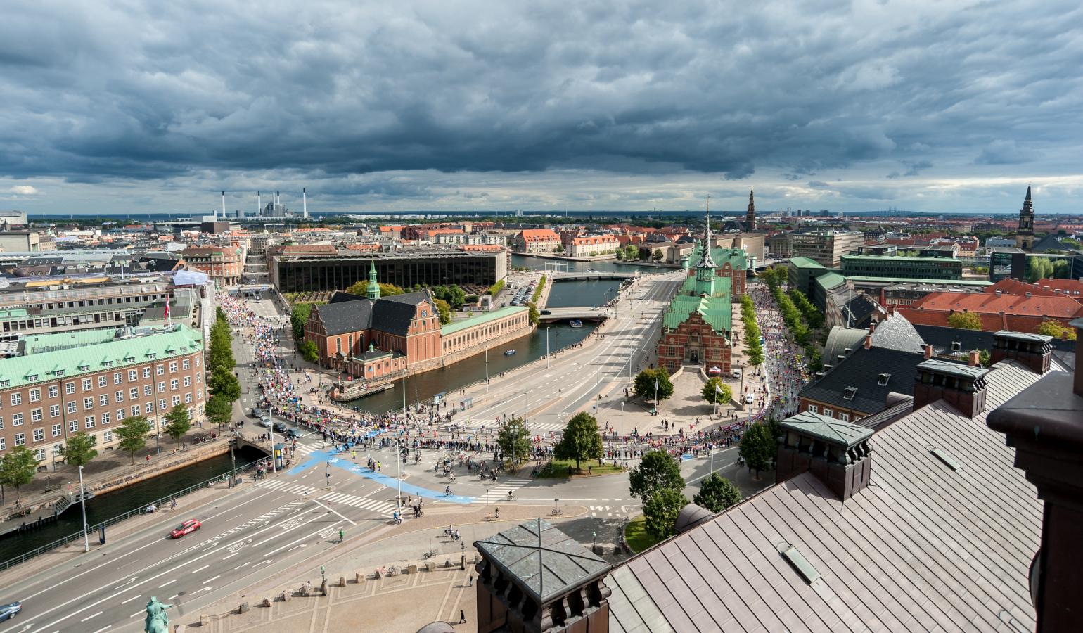 Copenhagen sky view marathon