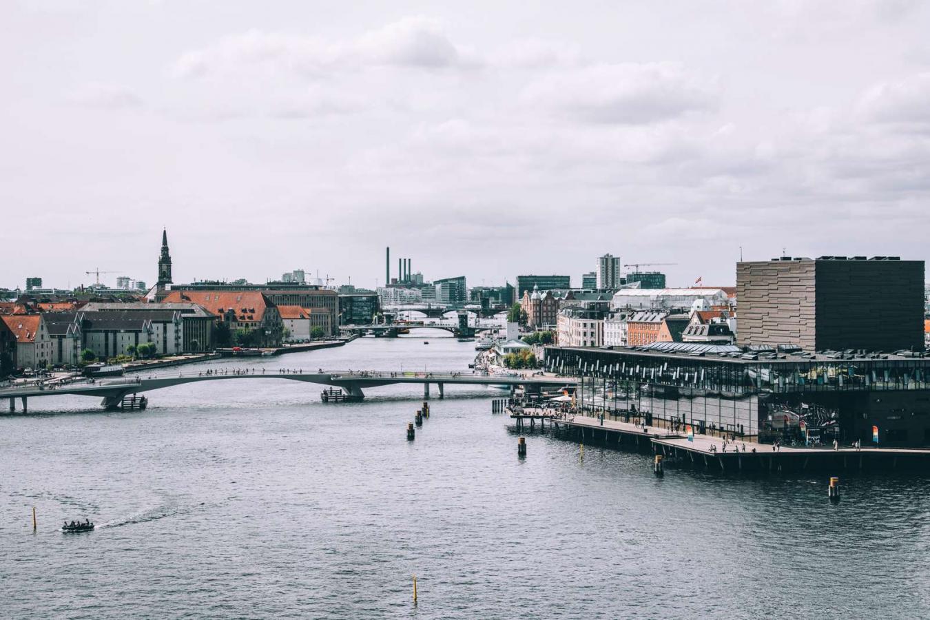 Inner habour bridge and the The Royal Danish Playhouse