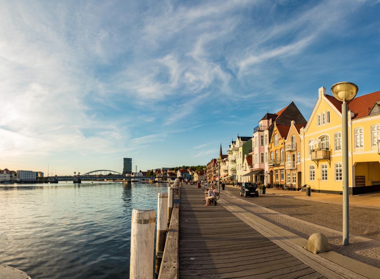 Sønderborg habour front