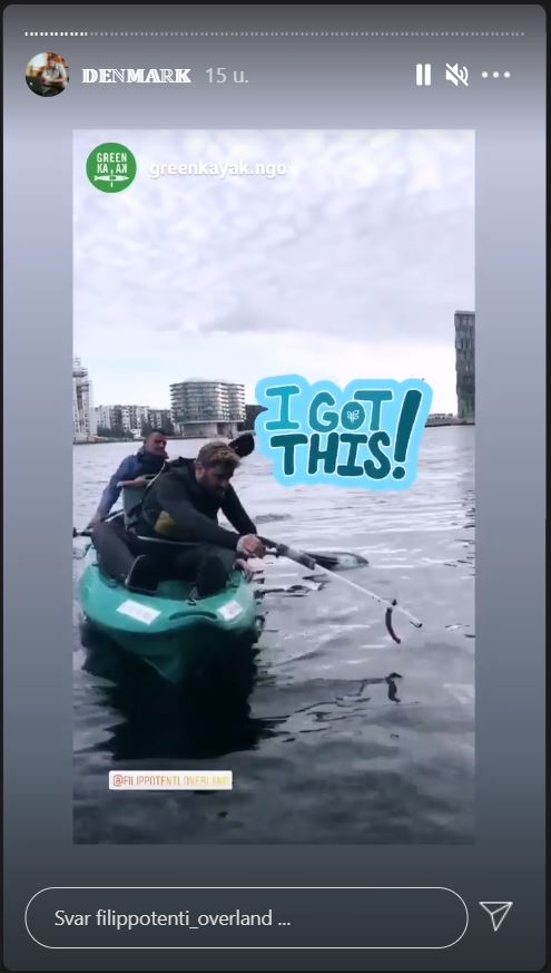 Green Kayak