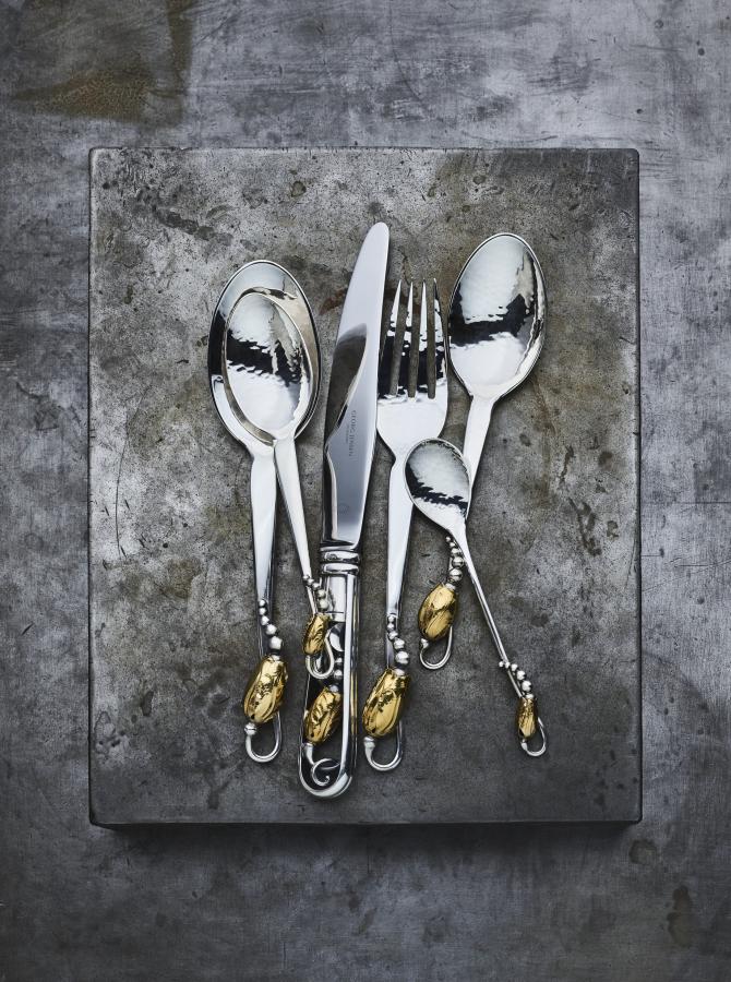 Blossom cutlery by Georg Jensen