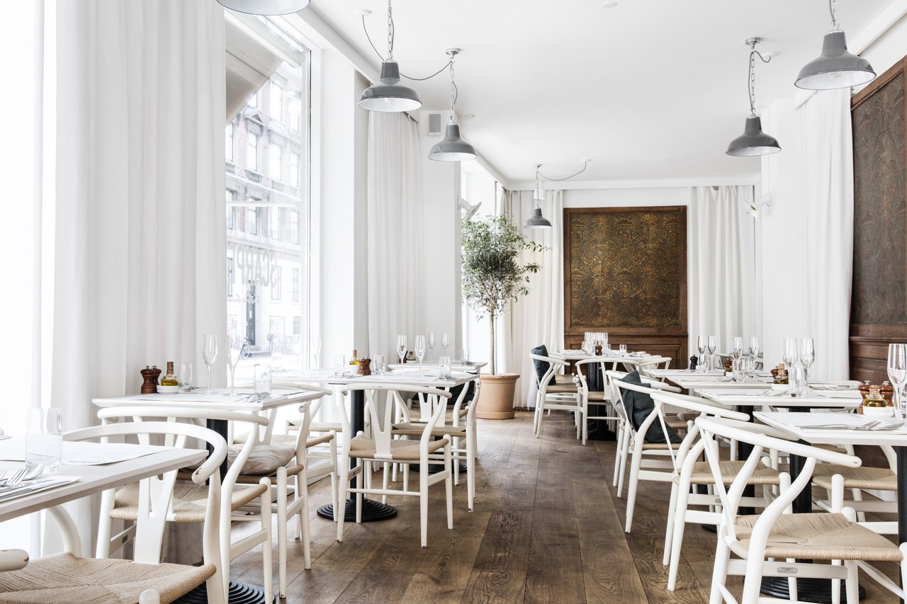 Danish design at restaurant Scarpetta in Copenhagen