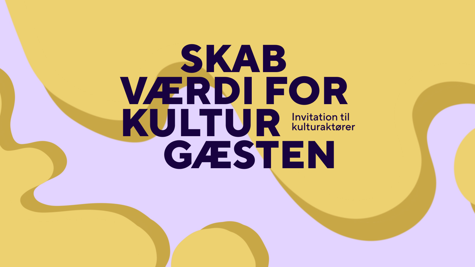 Invitation til Kulturaktører: Skab værdi for kulturgæsten
