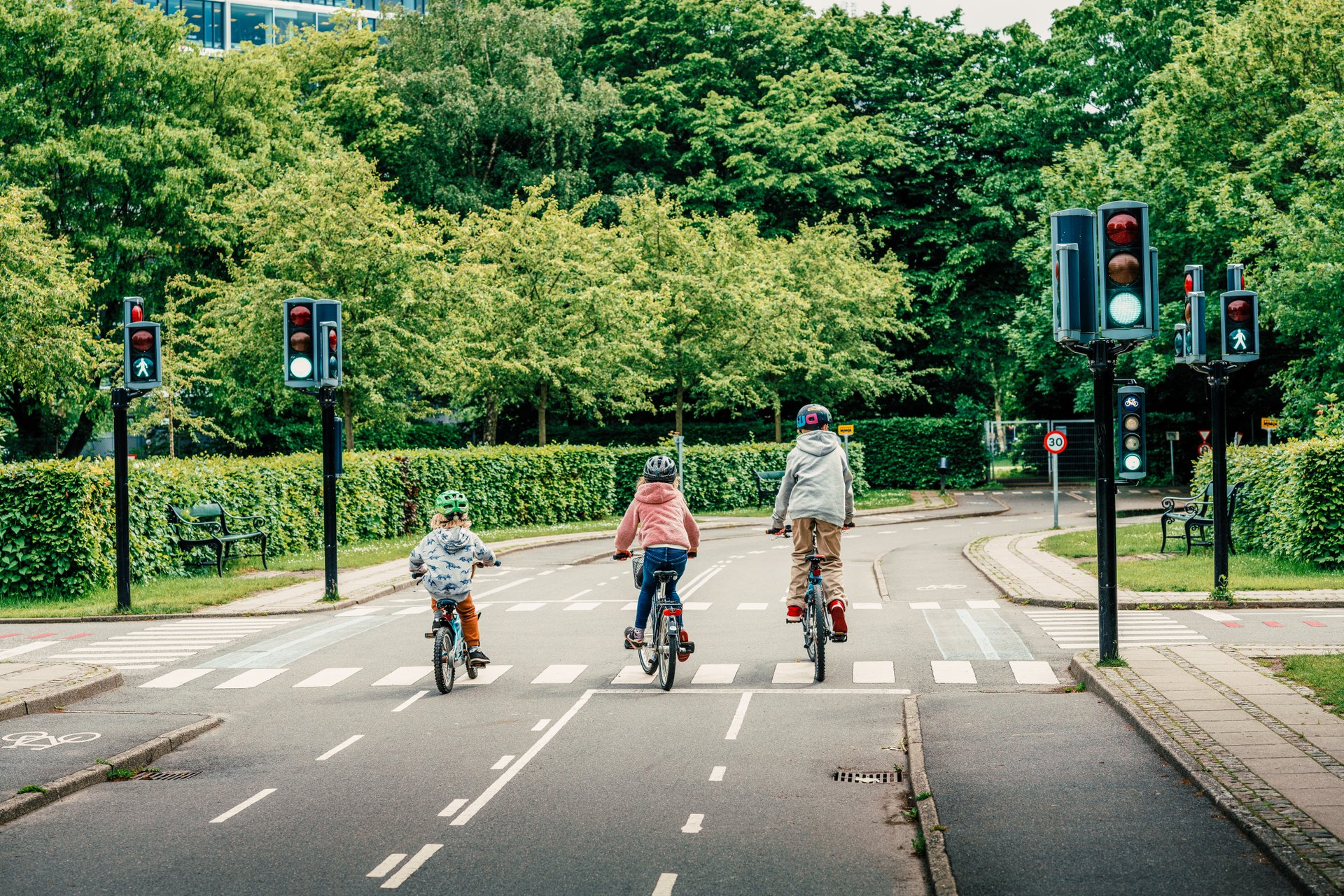 bicycle-friendly trafiklegepladsen