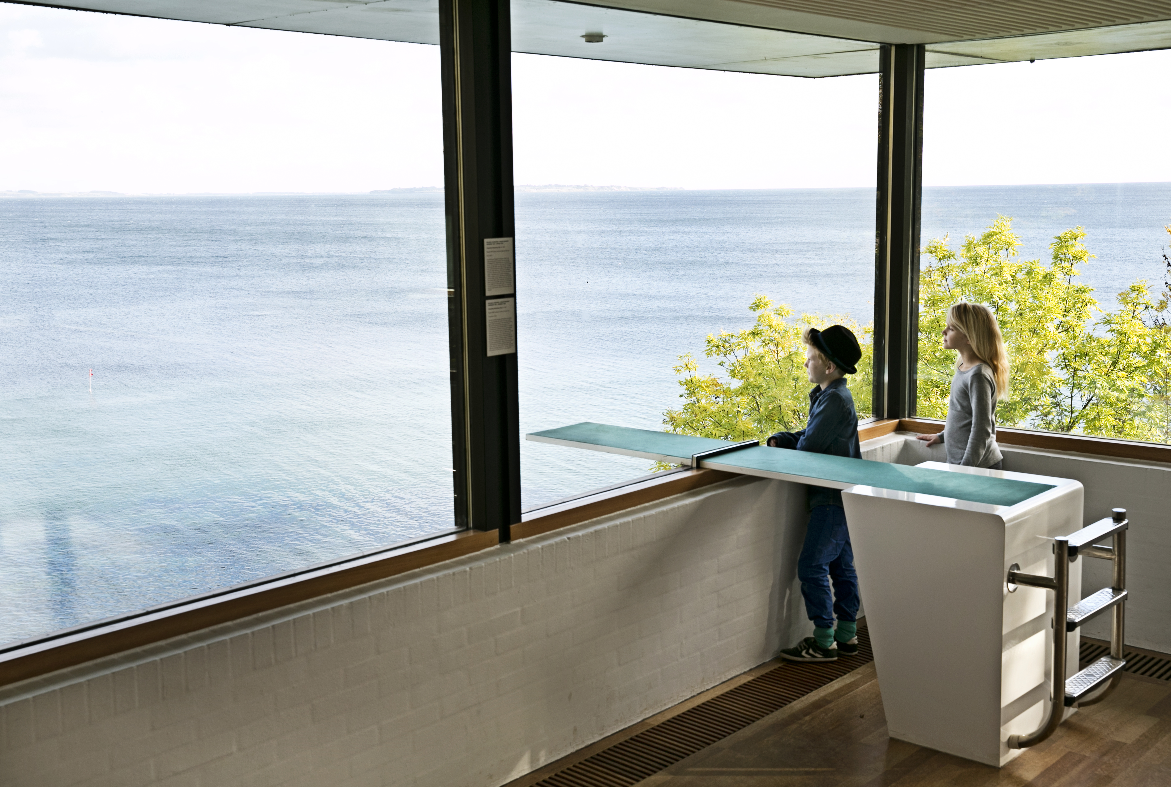 Children at Louisiana Museum of Modern Art