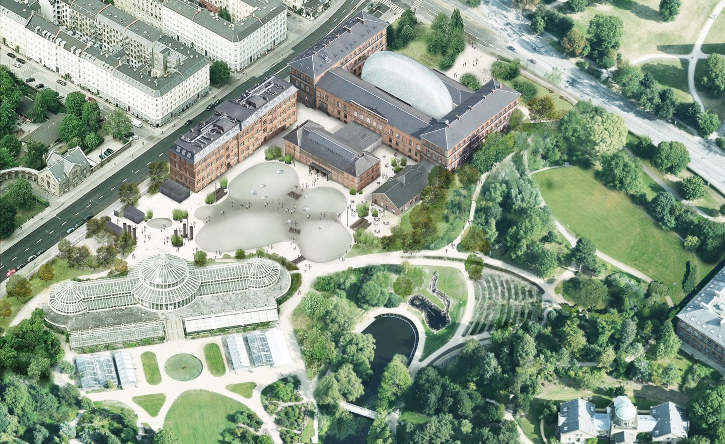 Naturhistorisk museum rendering