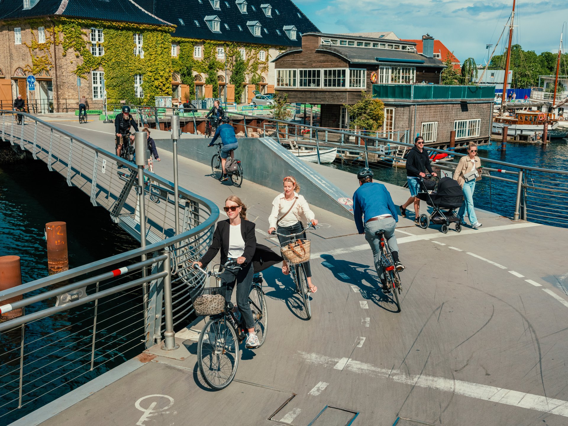 Copenhagen's bike friendly infrastructure