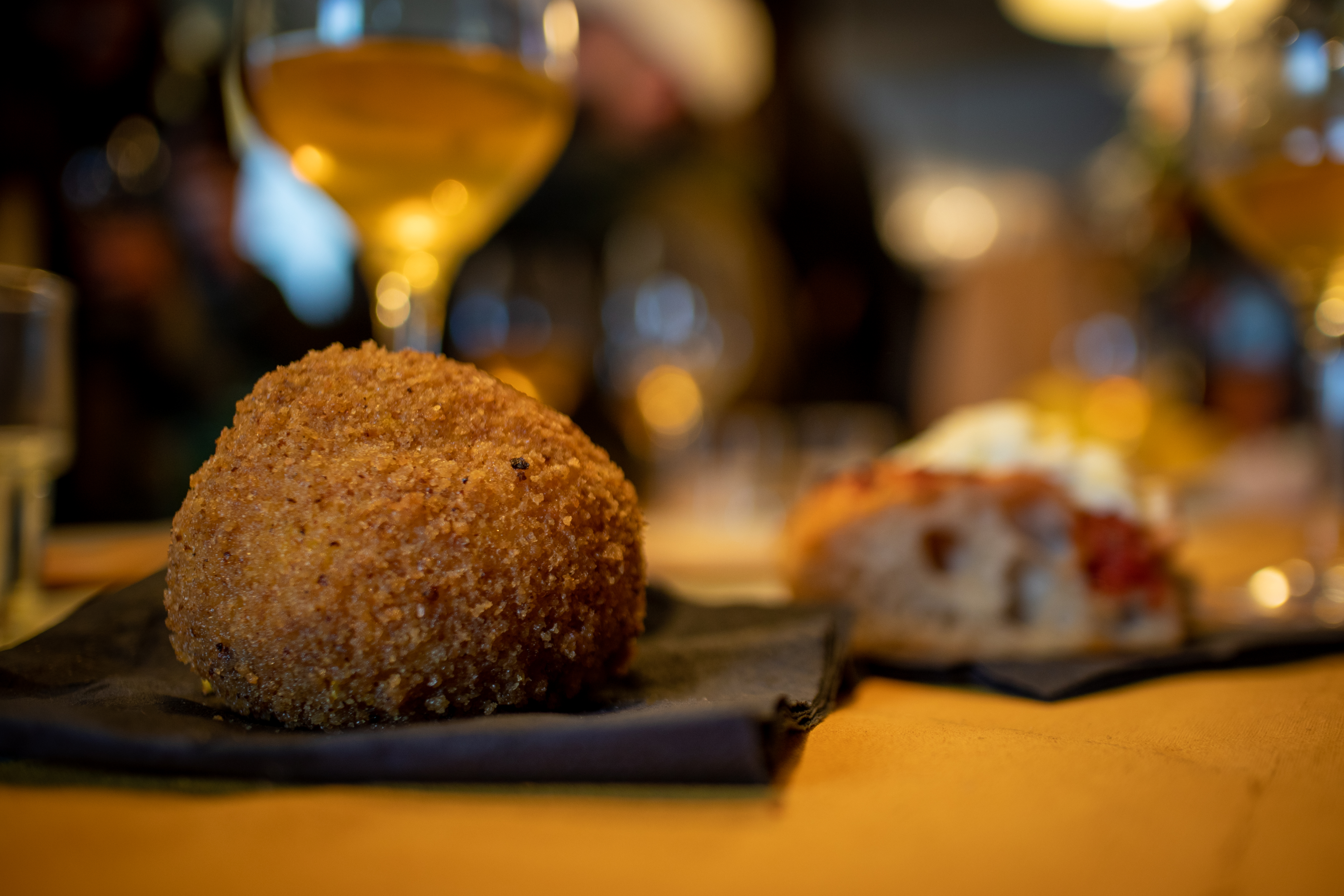 Arancini at Mirabelle Spiseria