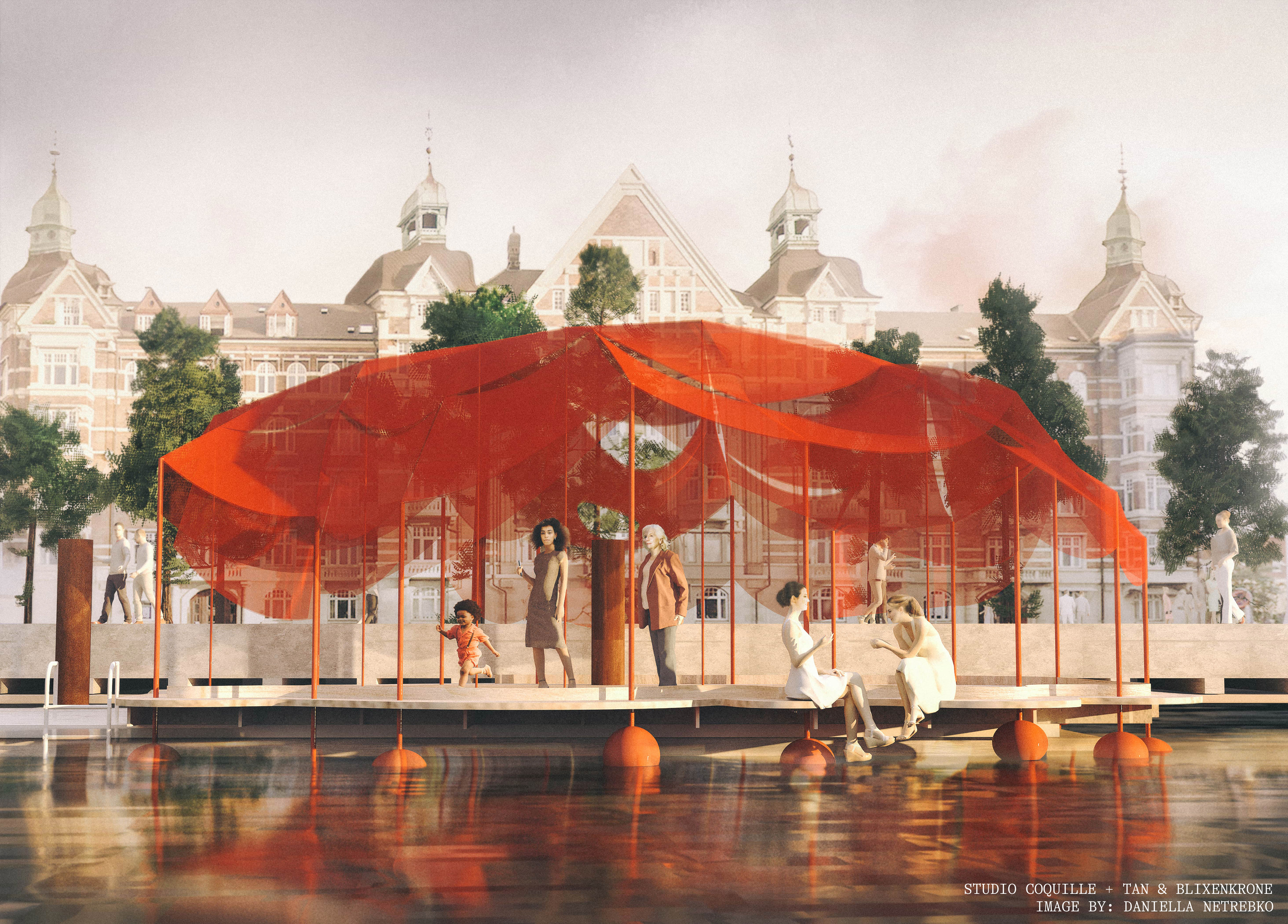 The Raft architectural pavillion 