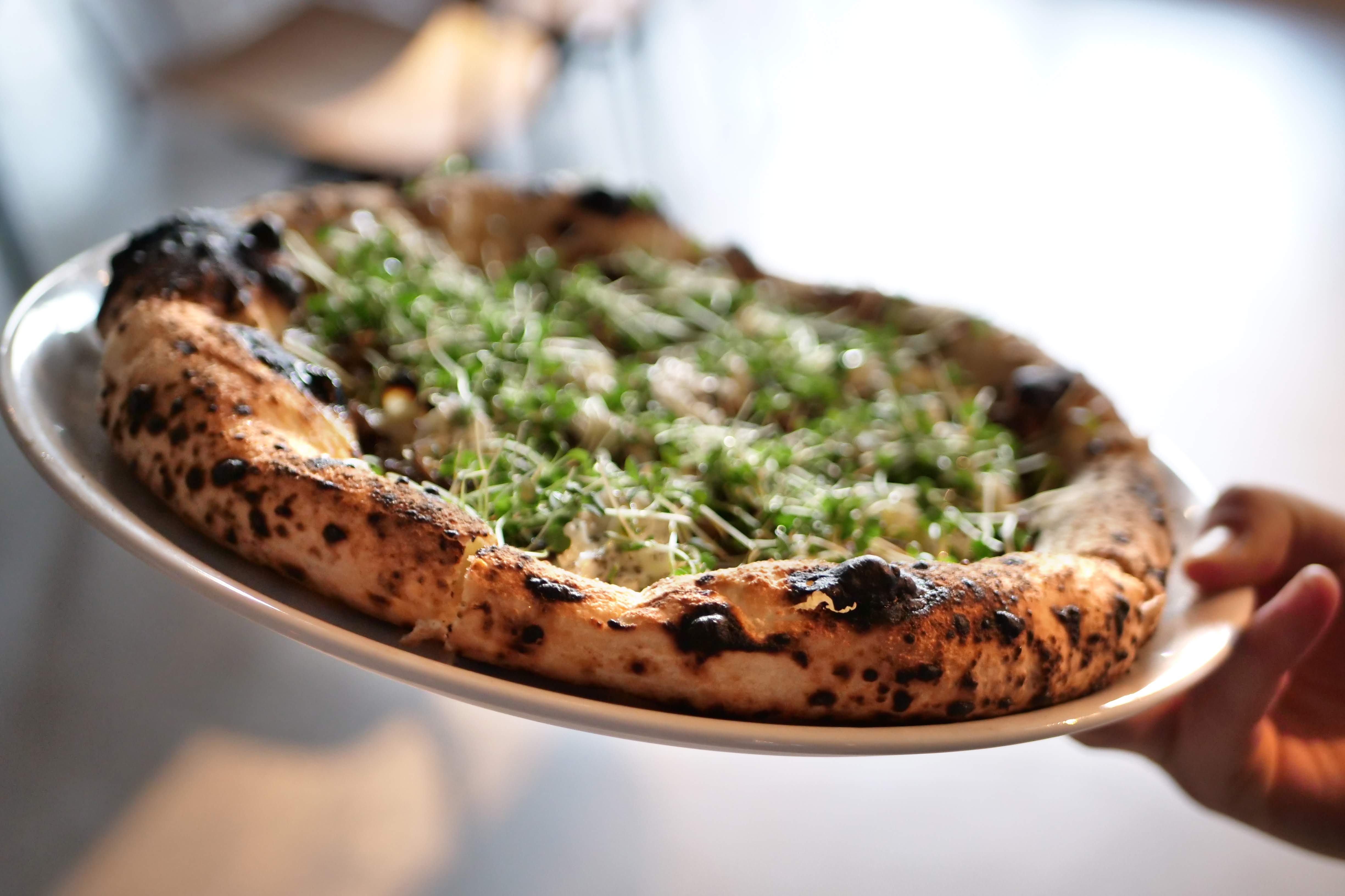 Surt pizza Carlsbergbyen