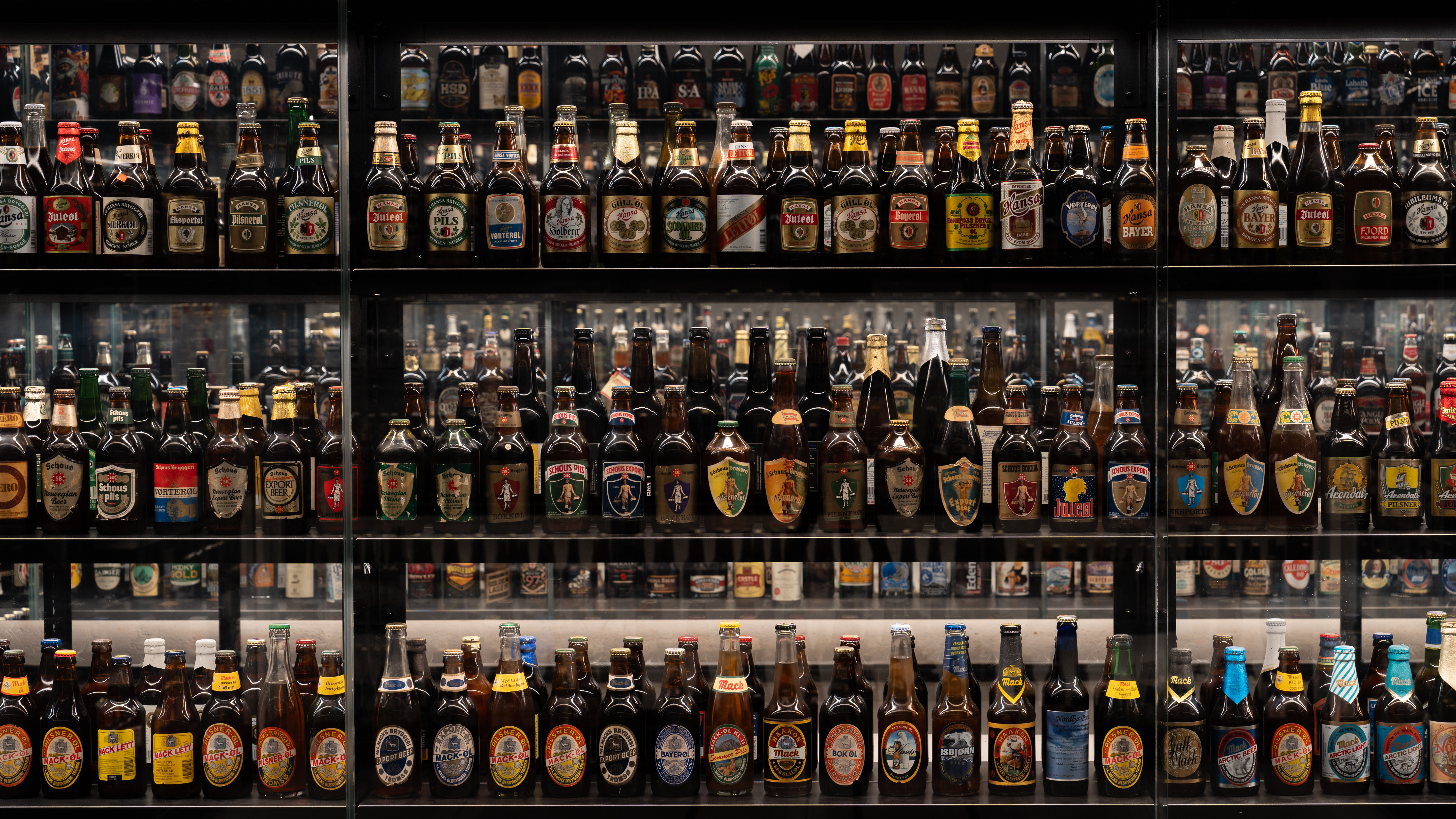 Home of Carlsberg Bottle Collection