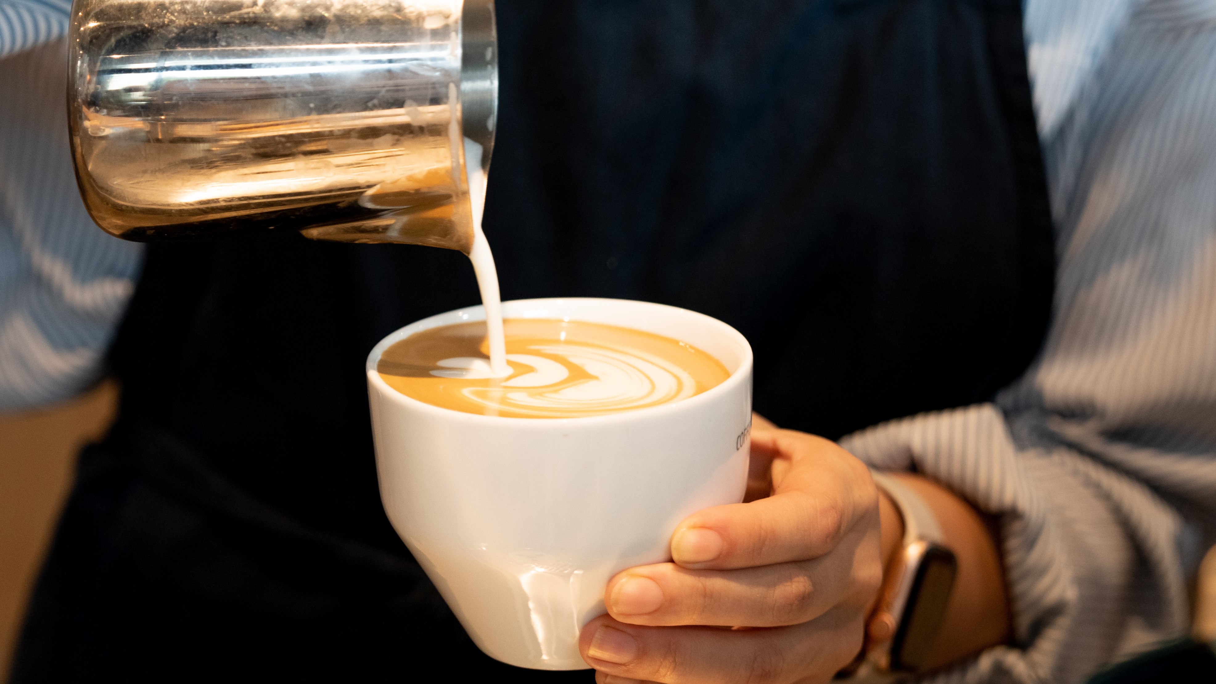 Coffee Collective latte art