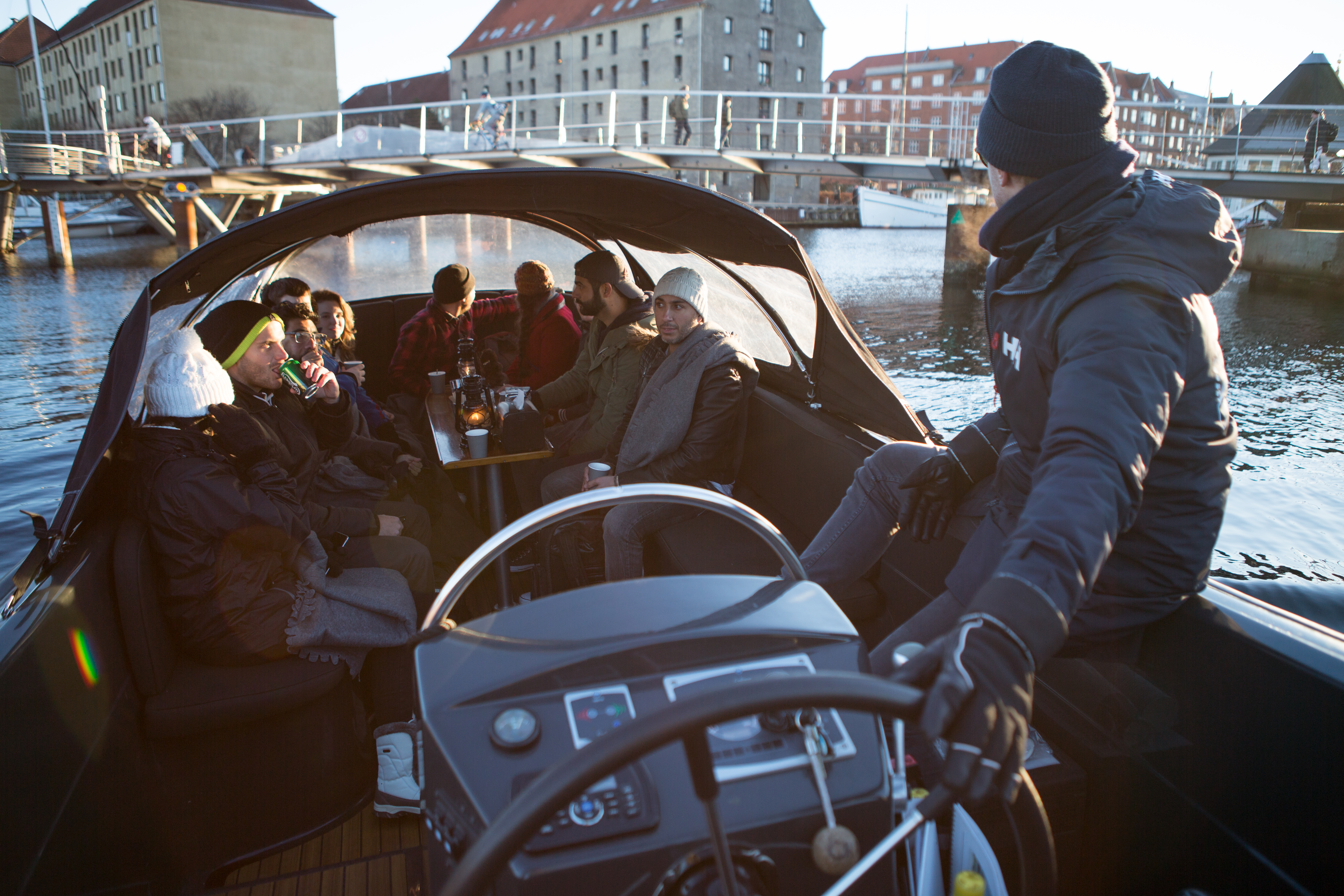 Hey Captain winter canal tour