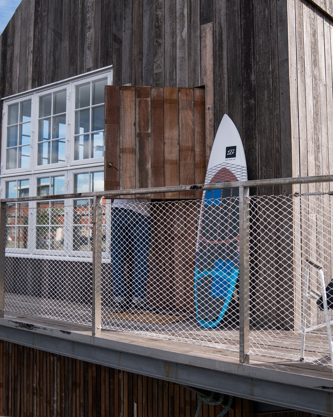 Copenhagen views from on a SUP board