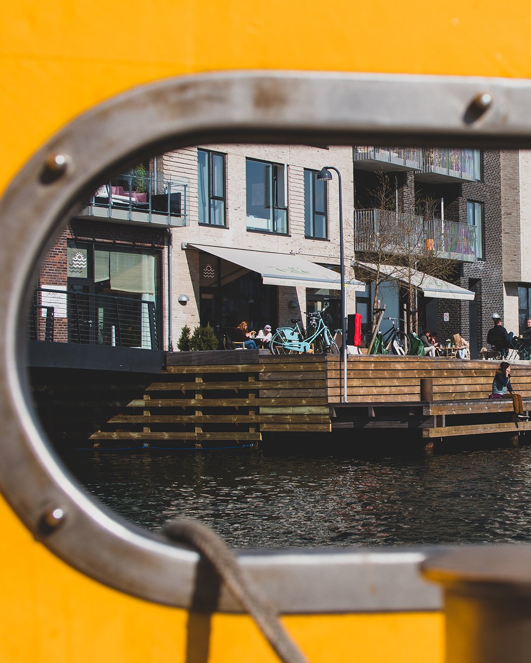 Sleep by the water in Copenhagen