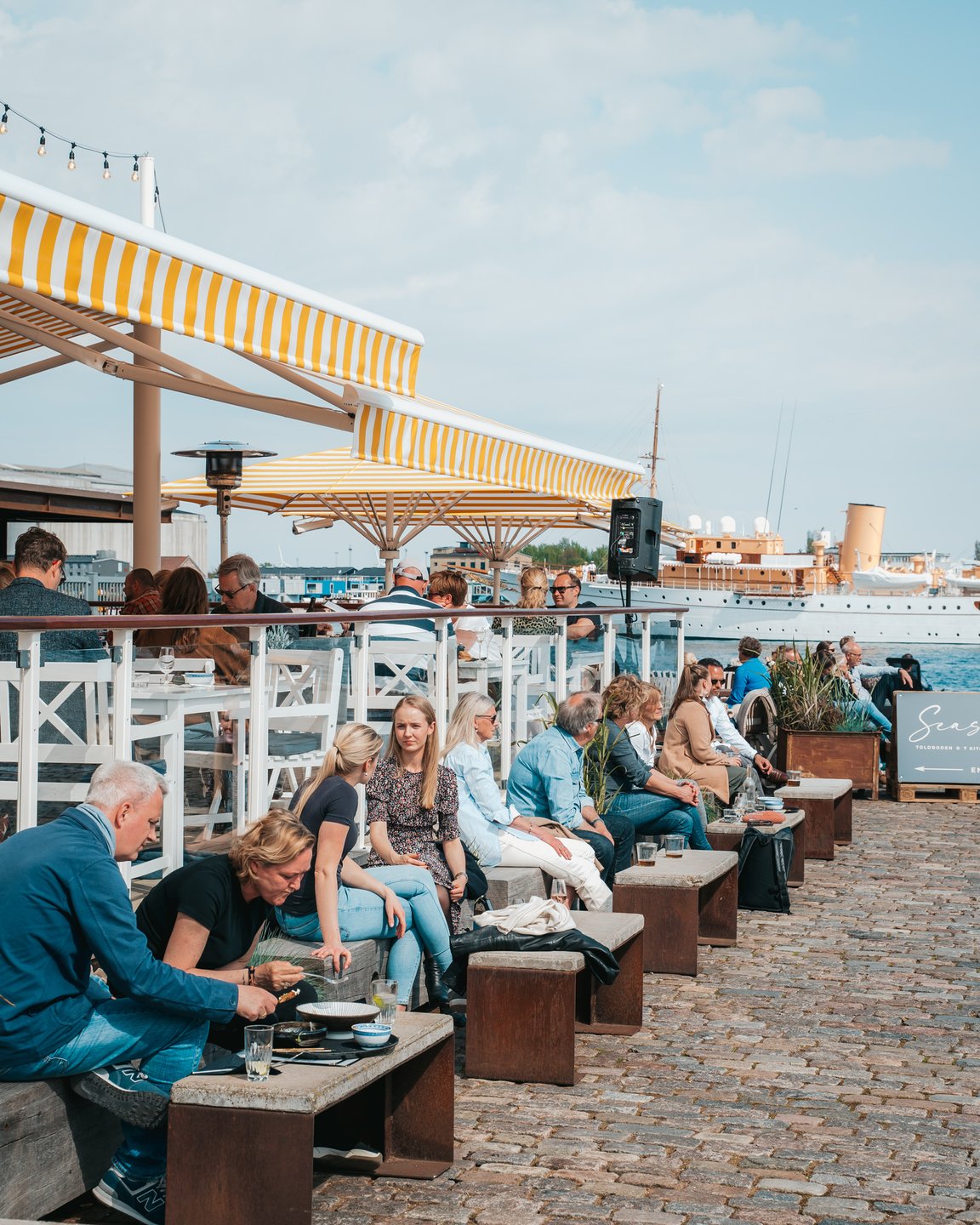 Eat by the water in Copenhagen - Seaside Toldboden