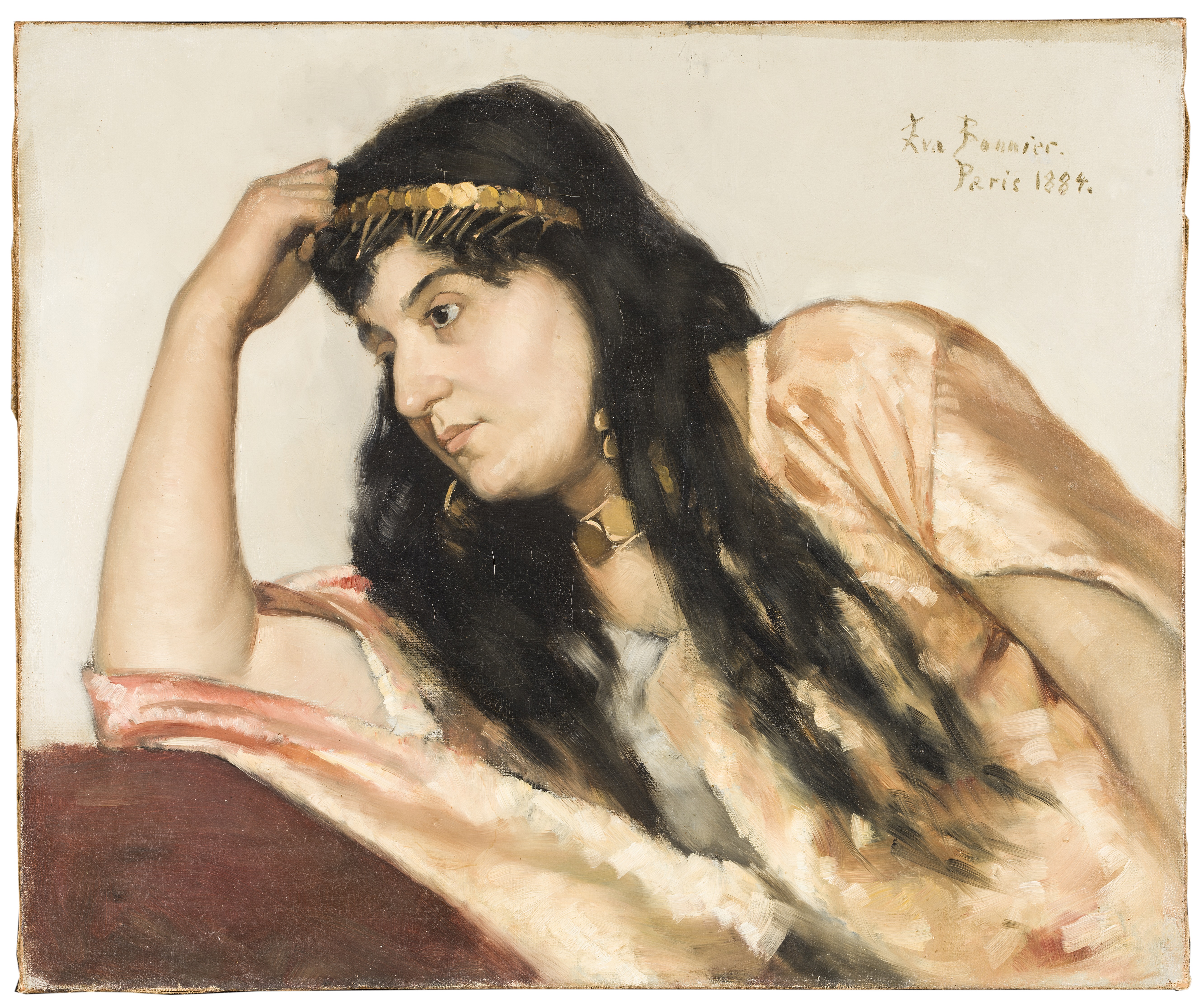 Eva Bonnier, Odalisque, 1884.