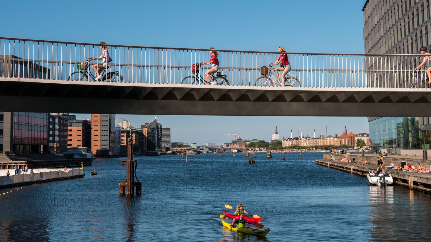 Cykler Københavns havn