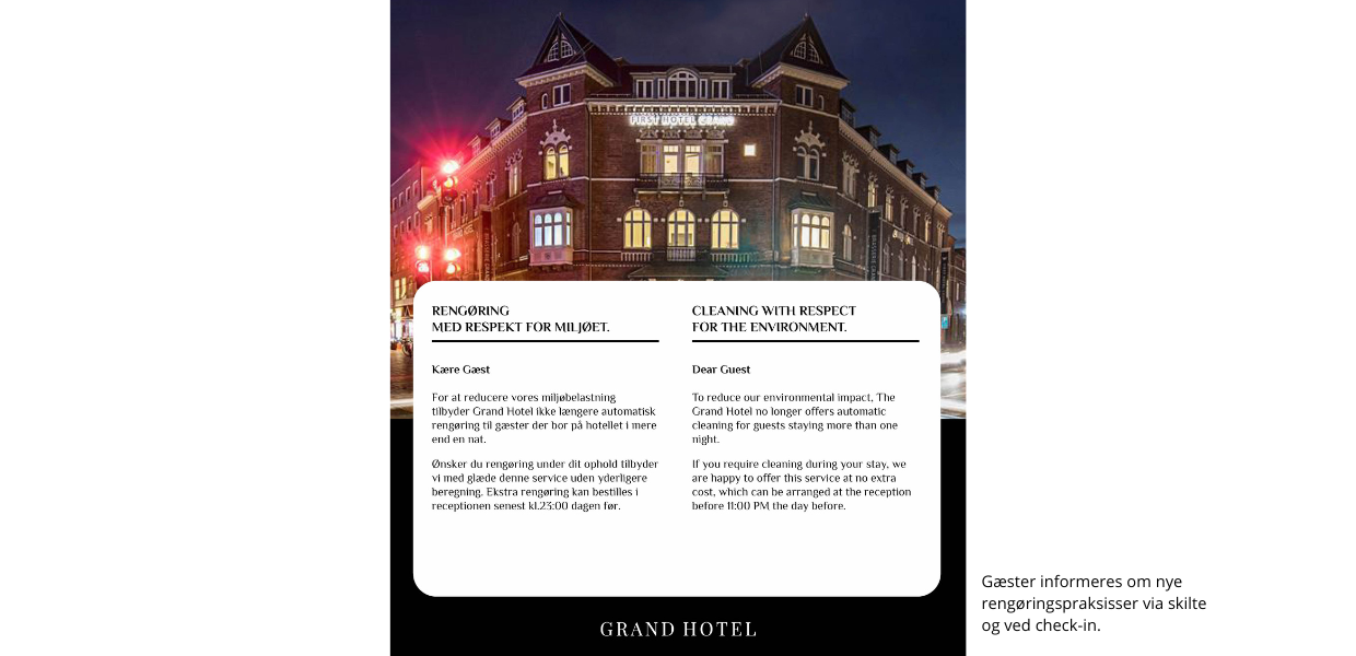 Grand Hotel rengøring