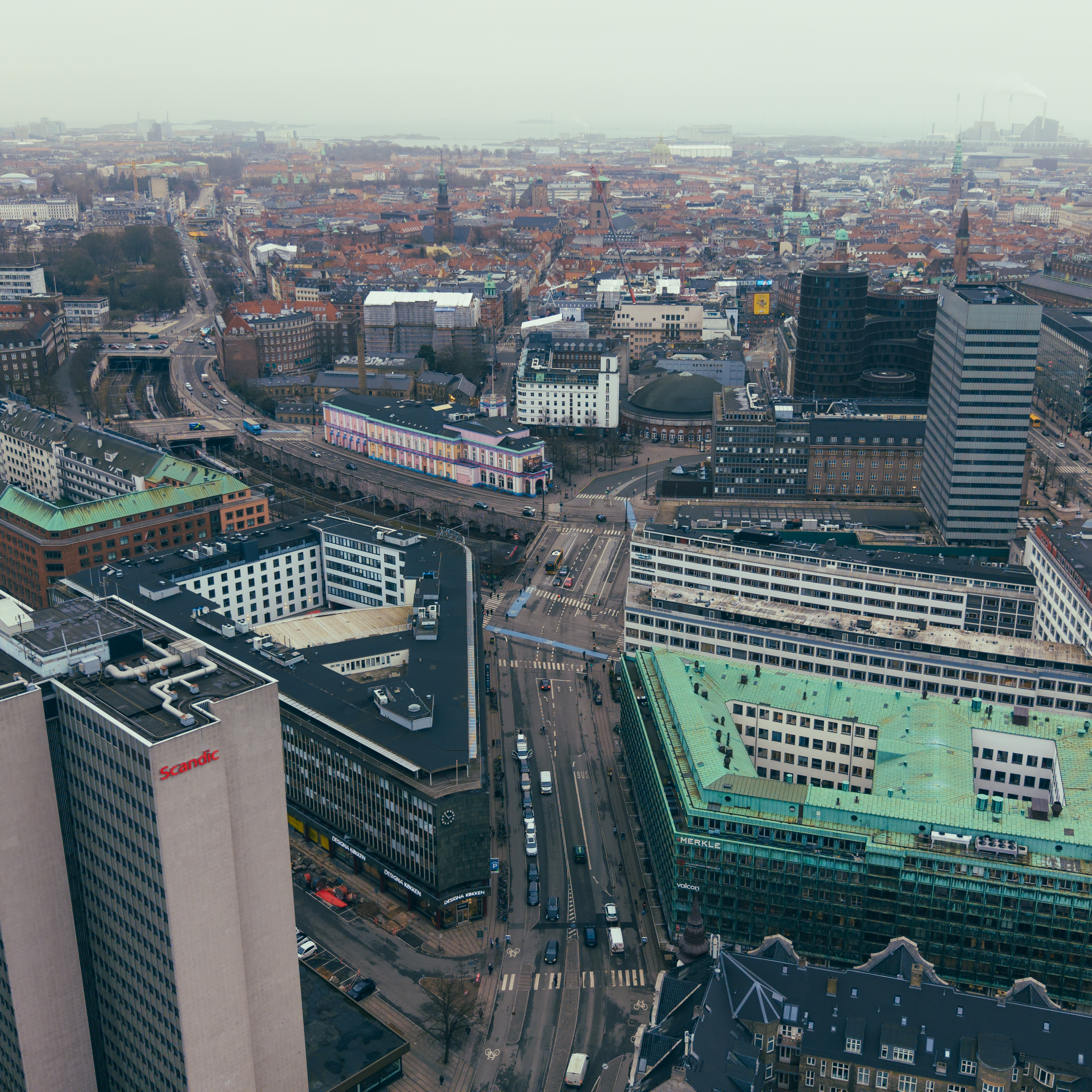 Copenhagen from above