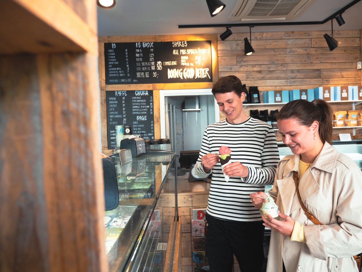 Social foodies ice cream