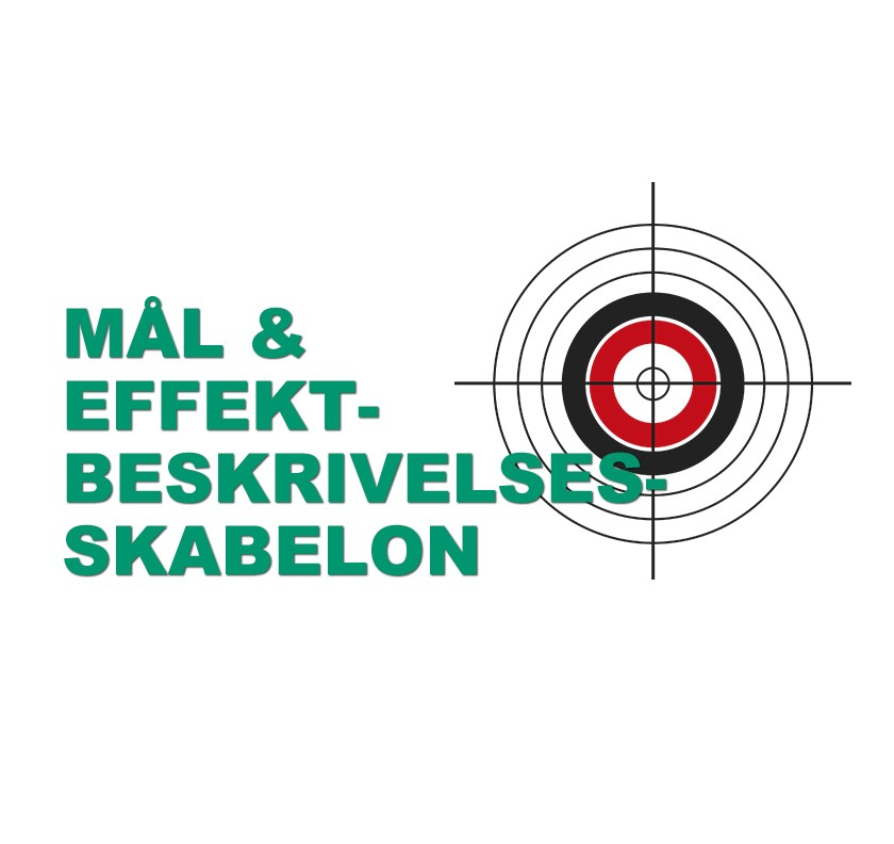 Mål & effektbeskrivelsesskabelon