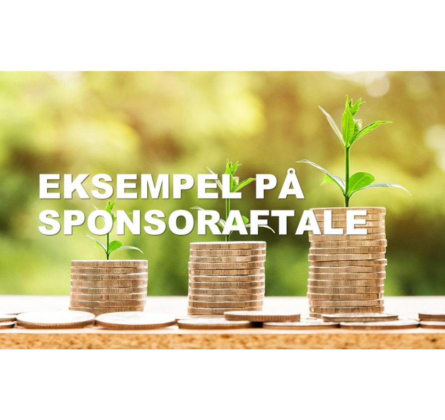 Eksempel på sponsoraftale