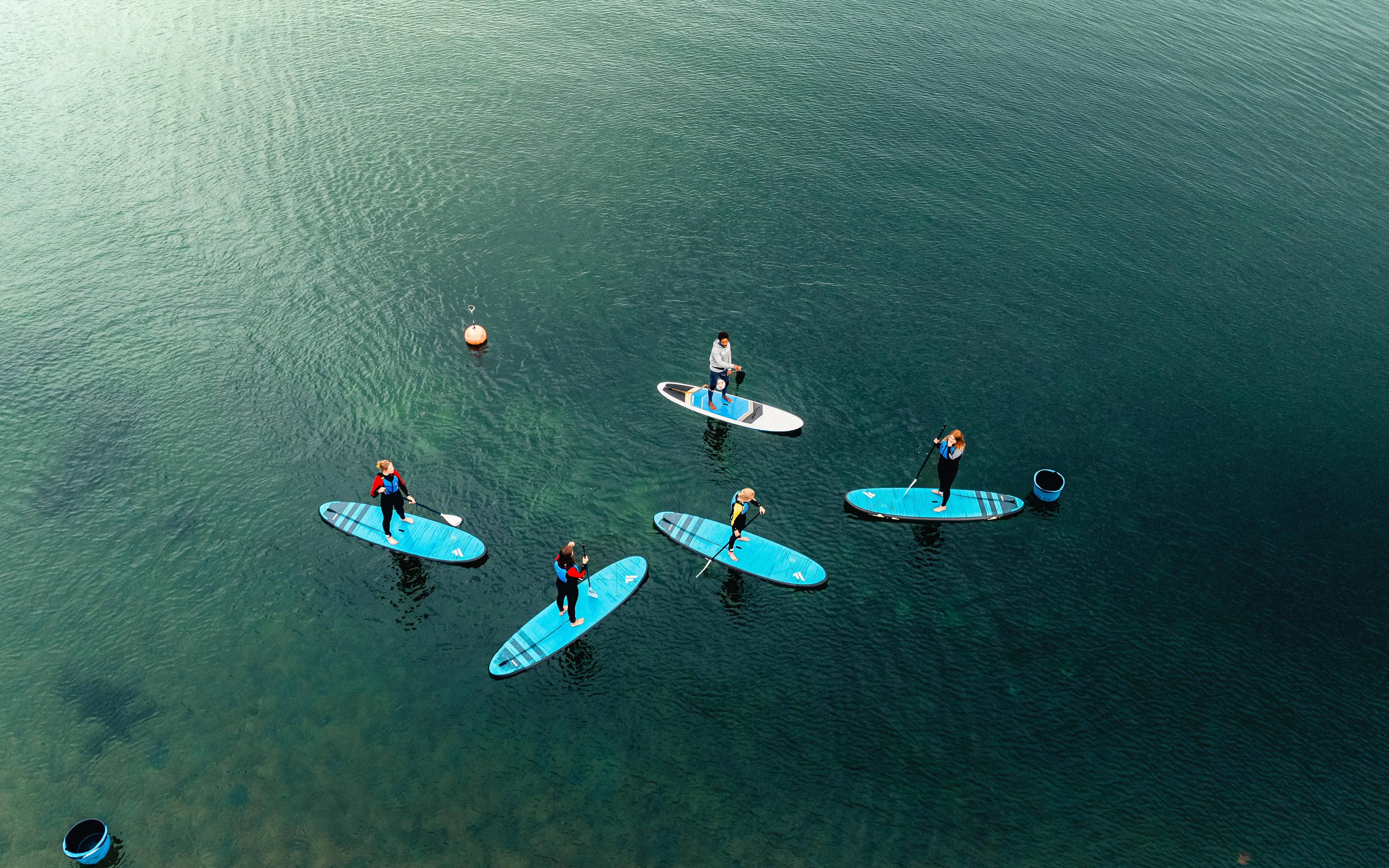 sup board summer in Aarhus