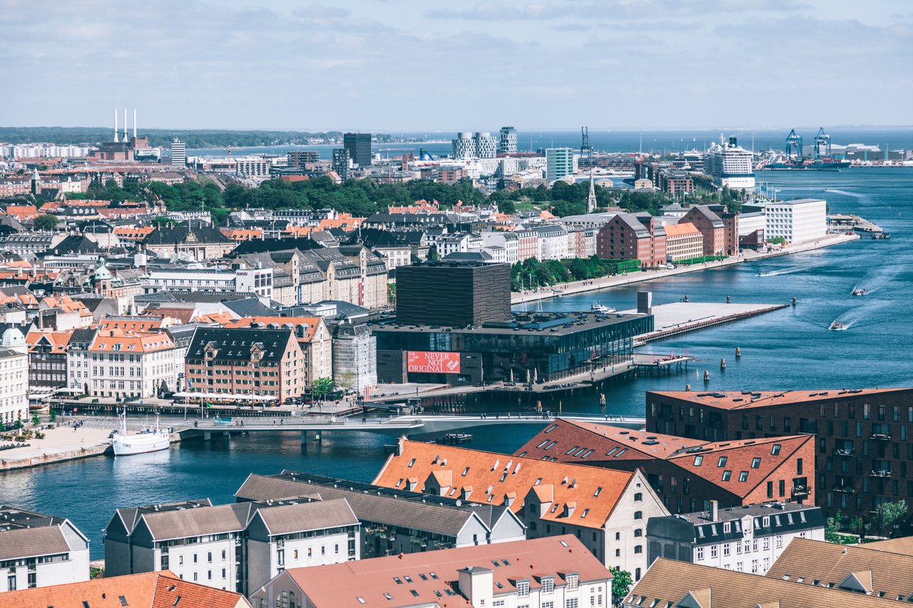 Copenhagen from above