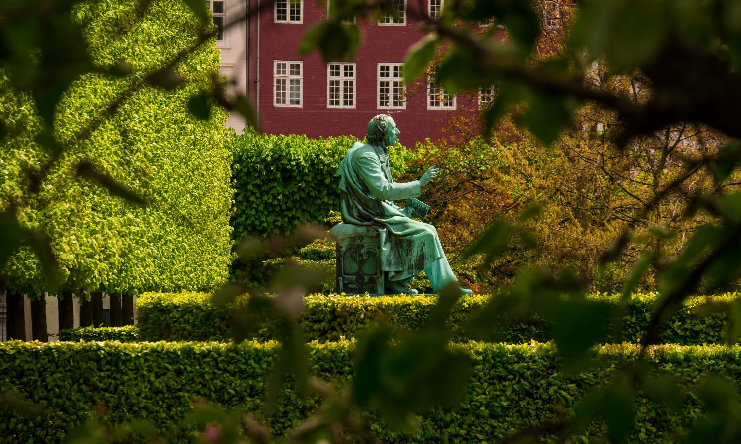 Hans Christian Andersen, 1860s by Danish School