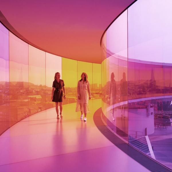 Your rainbow panorama by Olafur Eliasson, 2006 - 2011, ARoS Aarhus Art Museum