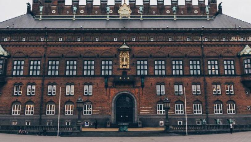 City hal square in Copenhagen