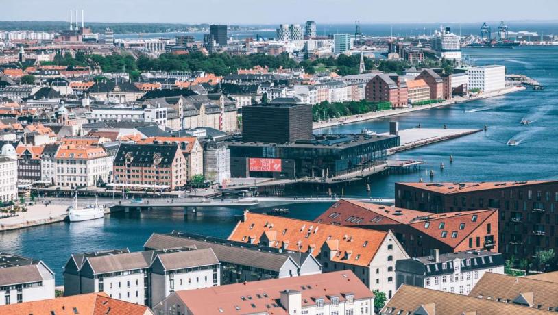 Overview city Copenhagen