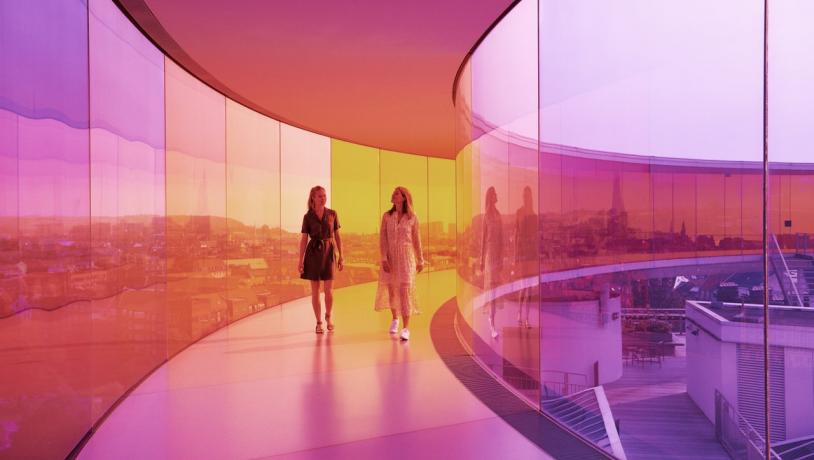 Your rainbow panorama by Olafur Eliasson, 2006 - 2011, ARoS Aarhus Art Museum