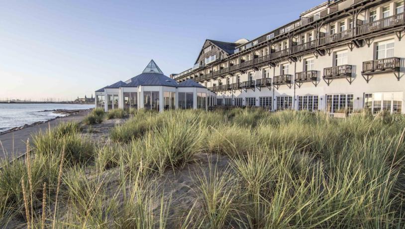 Historical Marienlyst Seafront Hotel in Helsinore