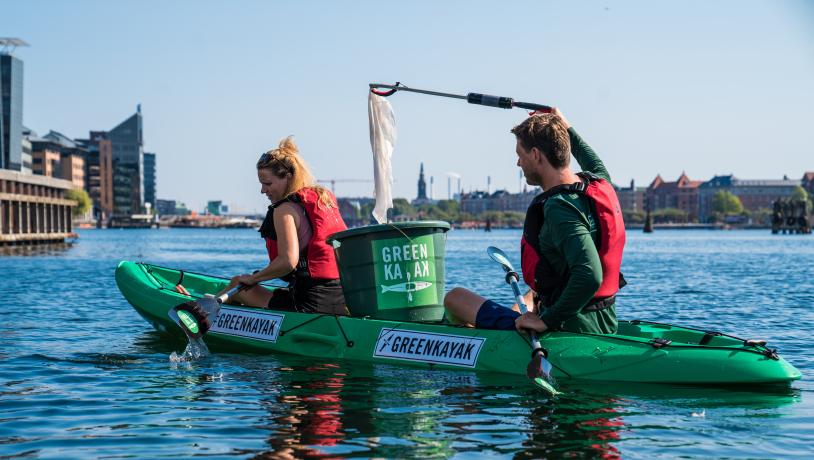 Green Kayak