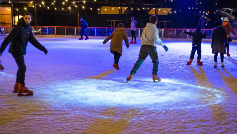 Copenhagen Light Festival - Ice Skating