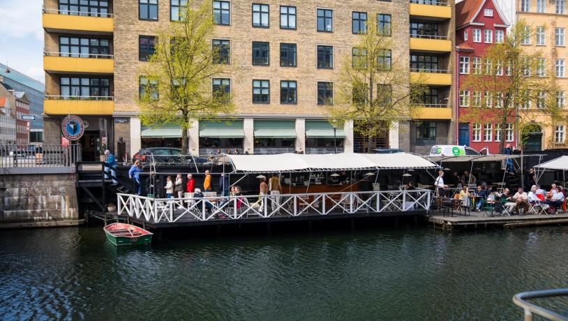 Drinks with a harbour view - Christianshavns Bådudlejning