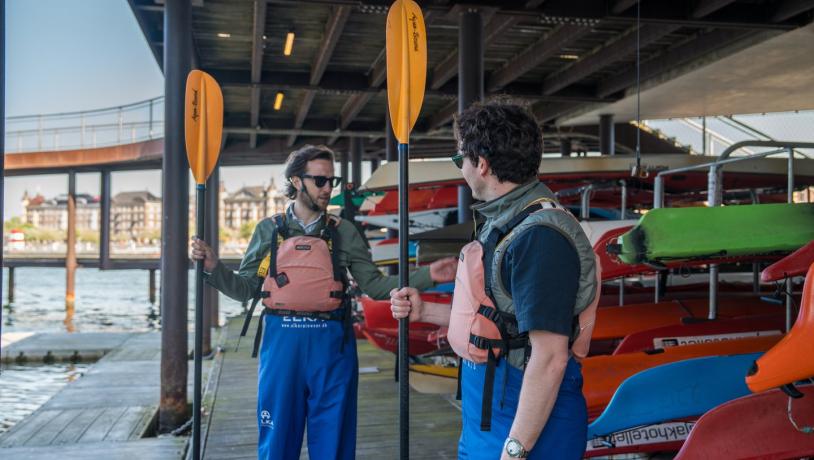 Conquer Copenhagen's canal on a SUP board - rent a kayak