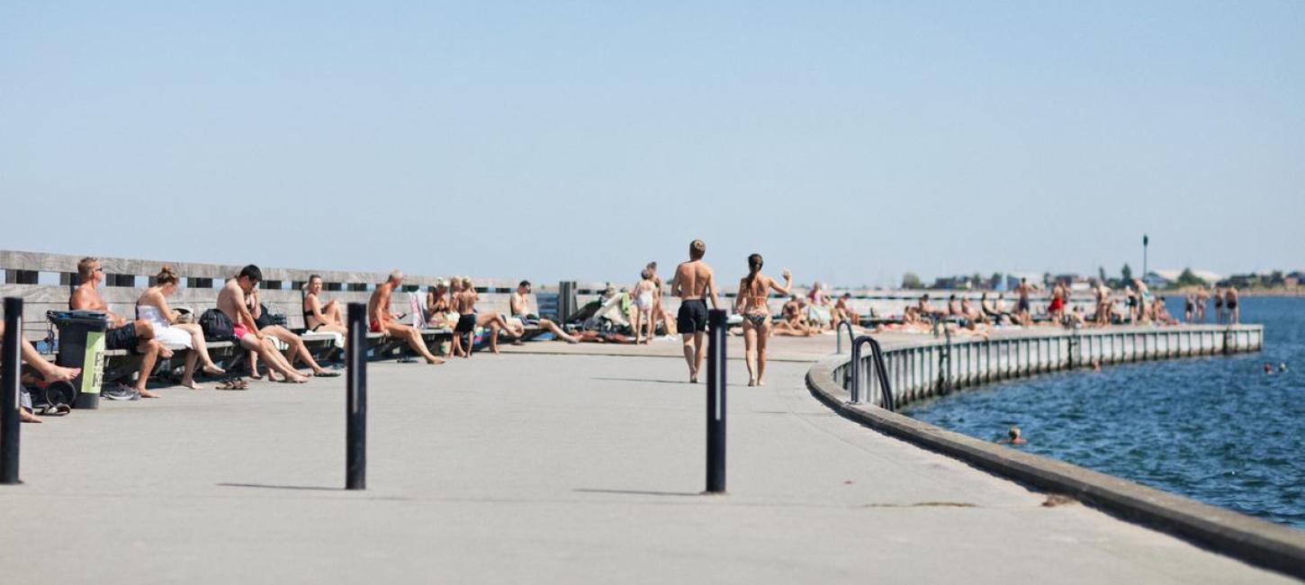 Svanemølle Beach in Copenhagen