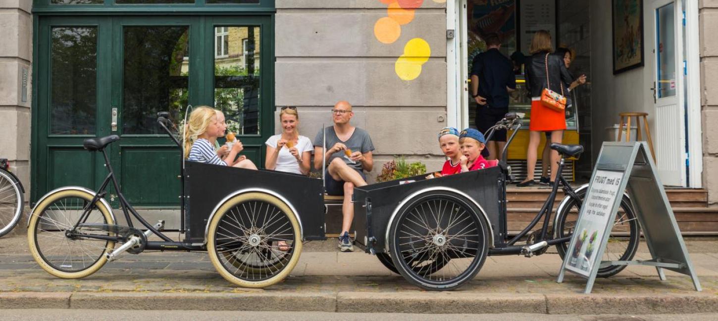 Cycling in Copenhagen